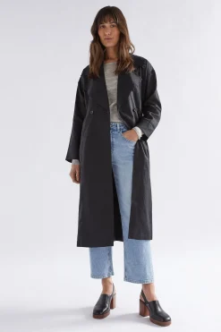 Anneli Linen Trench Coat|ELK Best