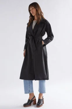 Anneli Linen Trench Coat|ELK Best