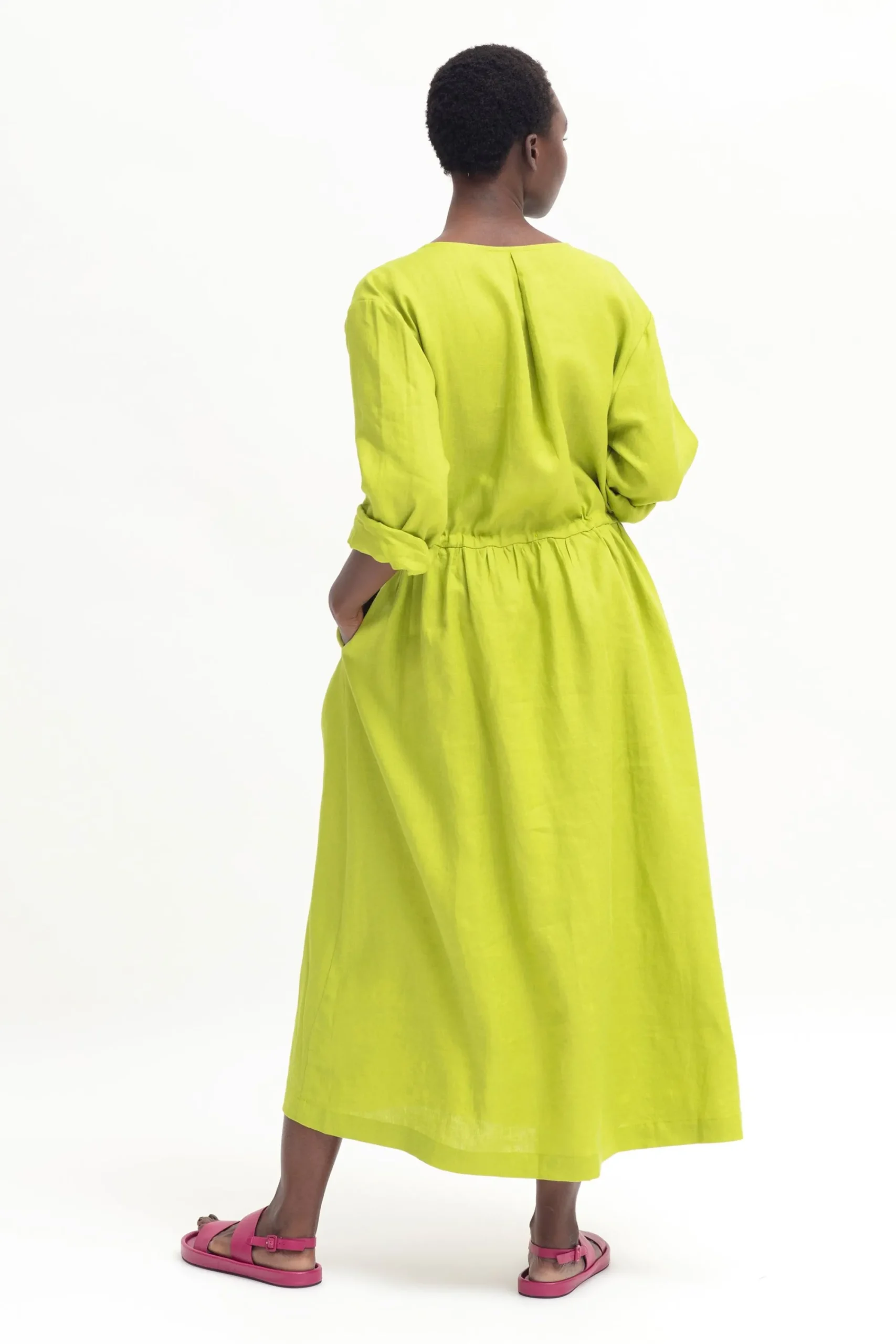 Blossa Linen Dress|ELK New
