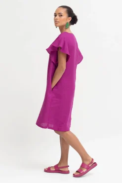 Colino Linen Dress|ELK Clearance