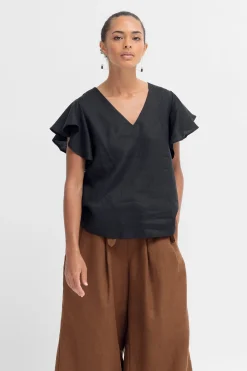 Colino Linen Top|ELK Outlet
