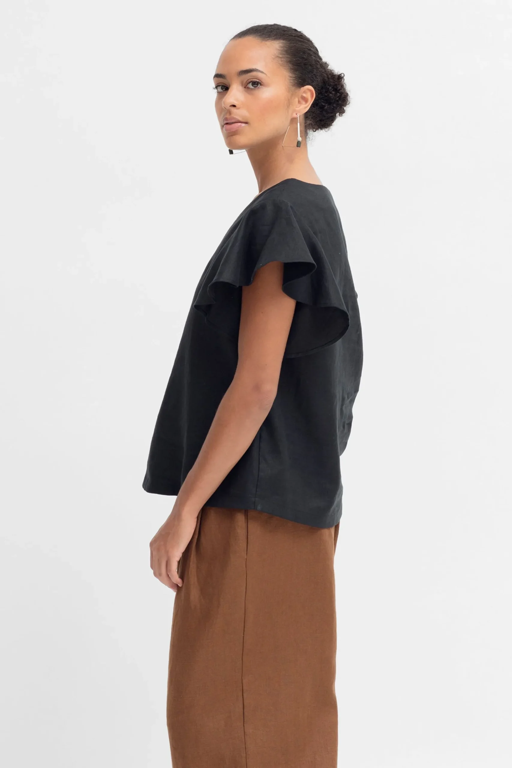 Colino Linen Top|ELK Outlet