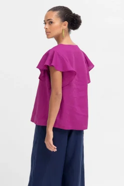 Colino Linen Top|ELK Outlet