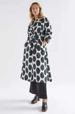Ero Linen Trench Coat|ELK Outlet