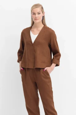 Fiene Linen Jacket|ELK Outlet
