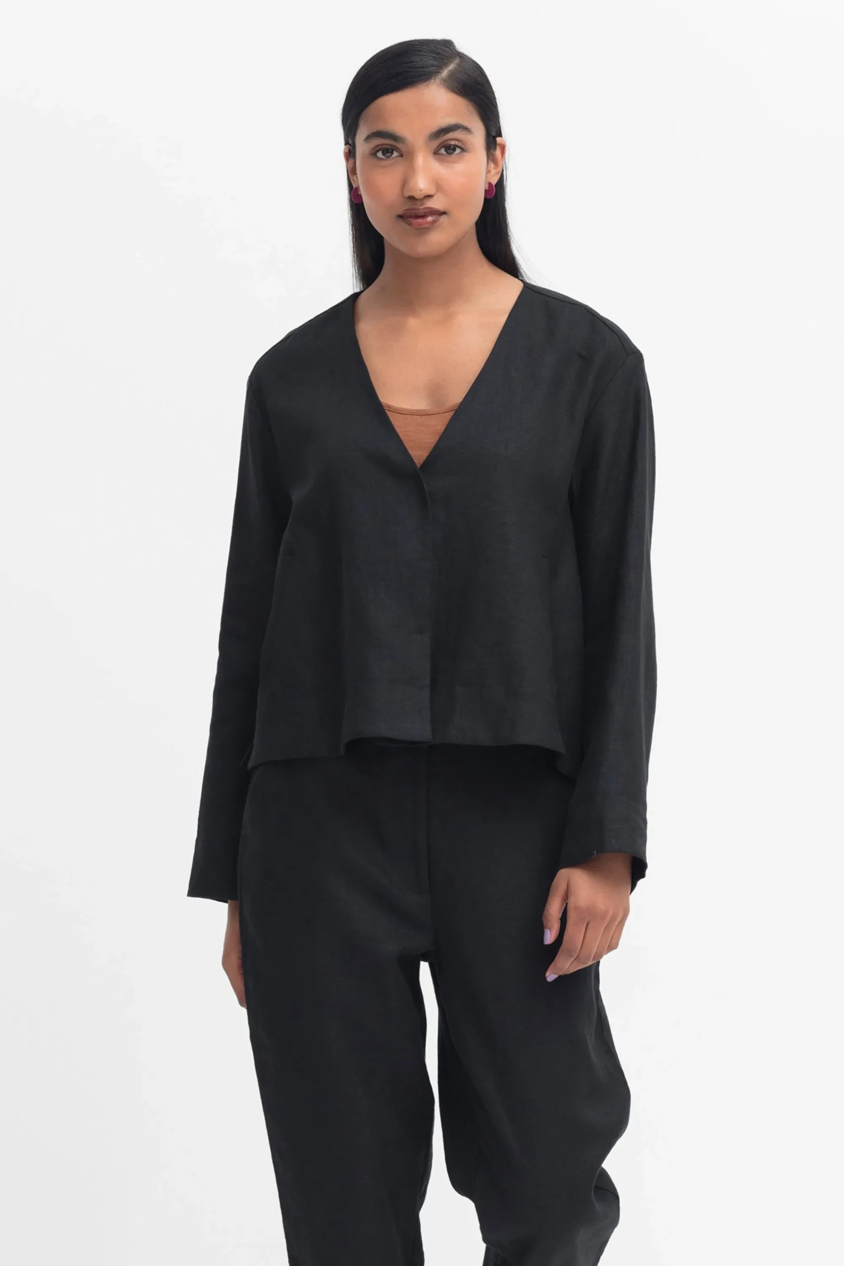 Fiene Linen Jacket|ELK Outlet