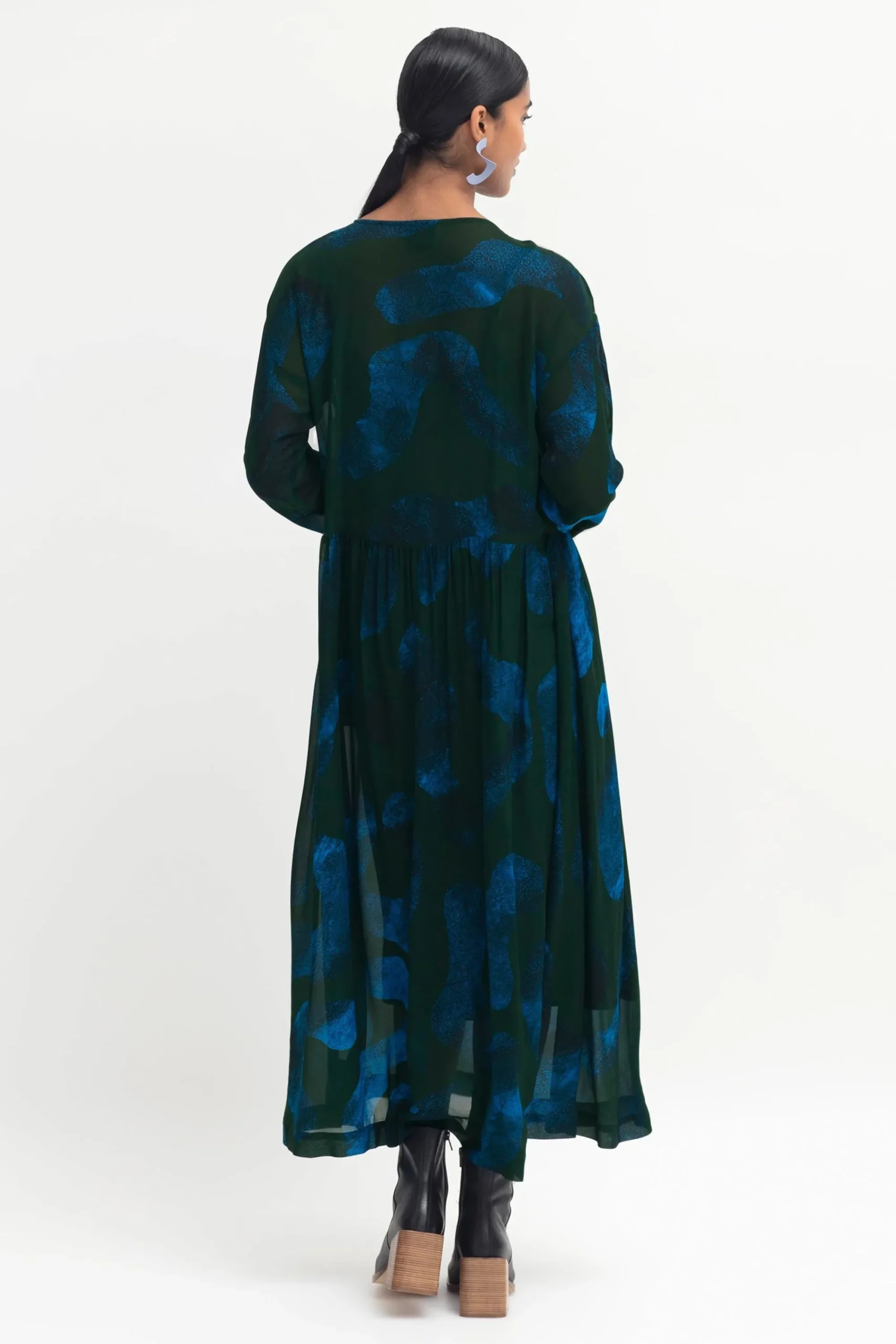 Gira Sheer Dress|ELK