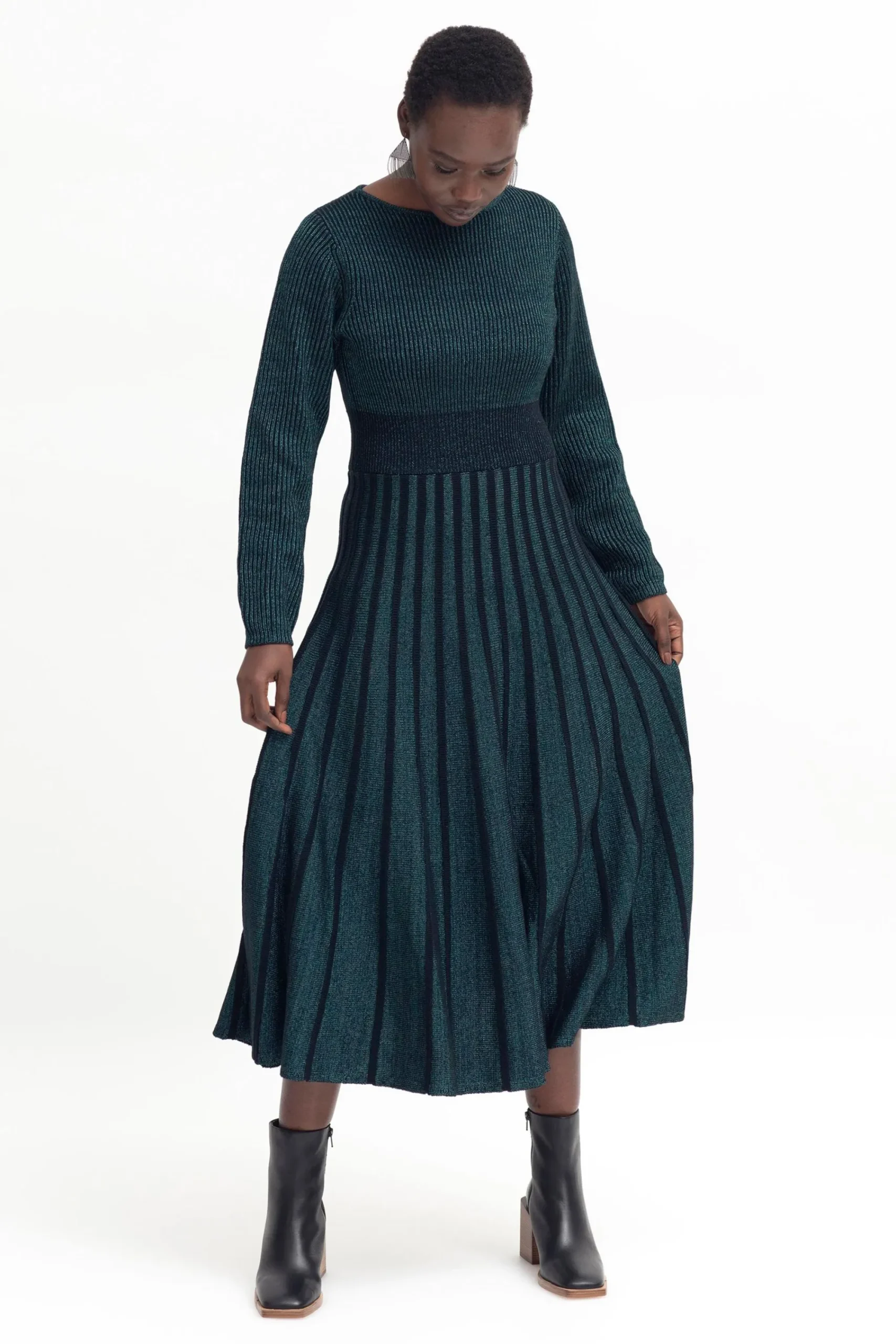 Glittra Metallic Dress|ELK Outlet