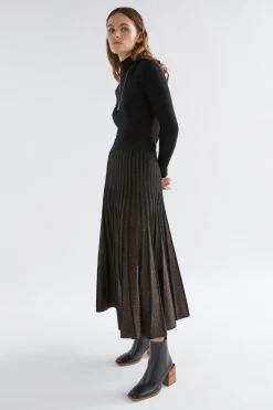 Glittra Metallic Skirt|ELK Outlet