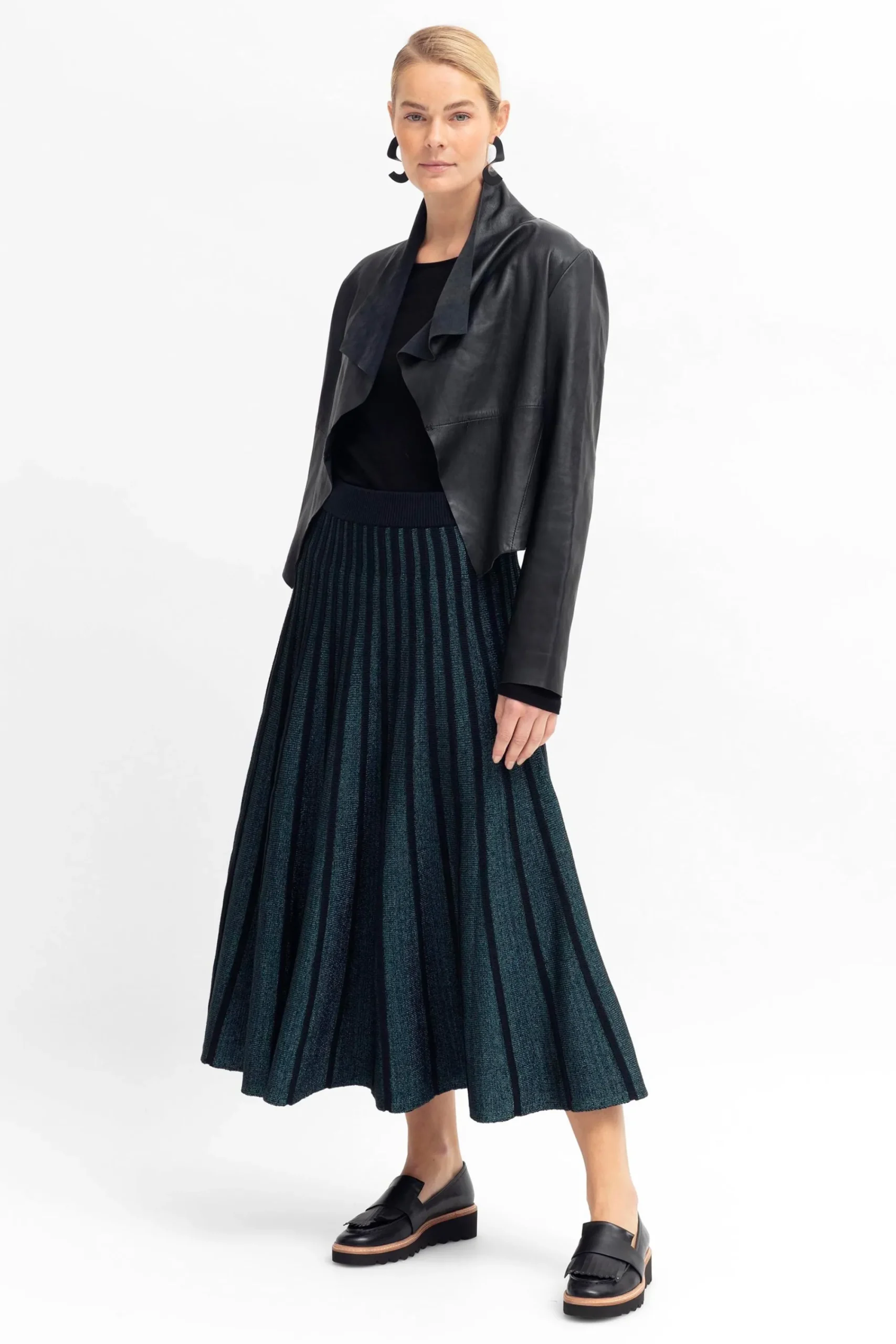 Glittra Metallic Skirt|ELK Outlet