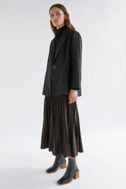 Glittra Metallic Skirt|ELK Outlet