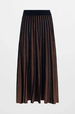 Glittra Metallic Skirt|ELK Outlet
