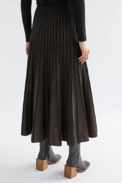 Glittra Metallic Skirt|ELK Outlet