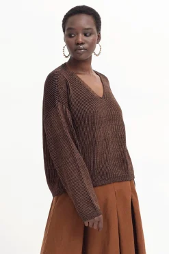 Glittra Metallic Sweater|ELK Online