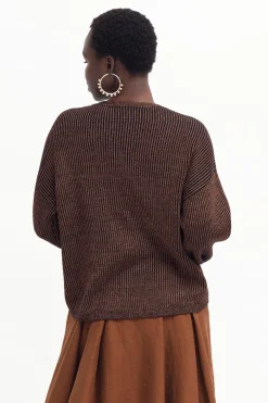 Glittra Metallic Sweater|ELK Online