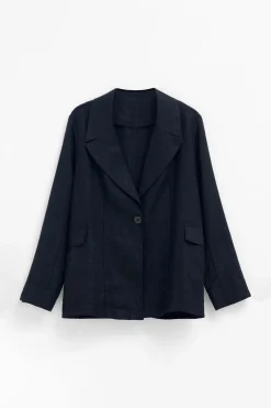 Ilona Linen Blazer|ELK Outlet
