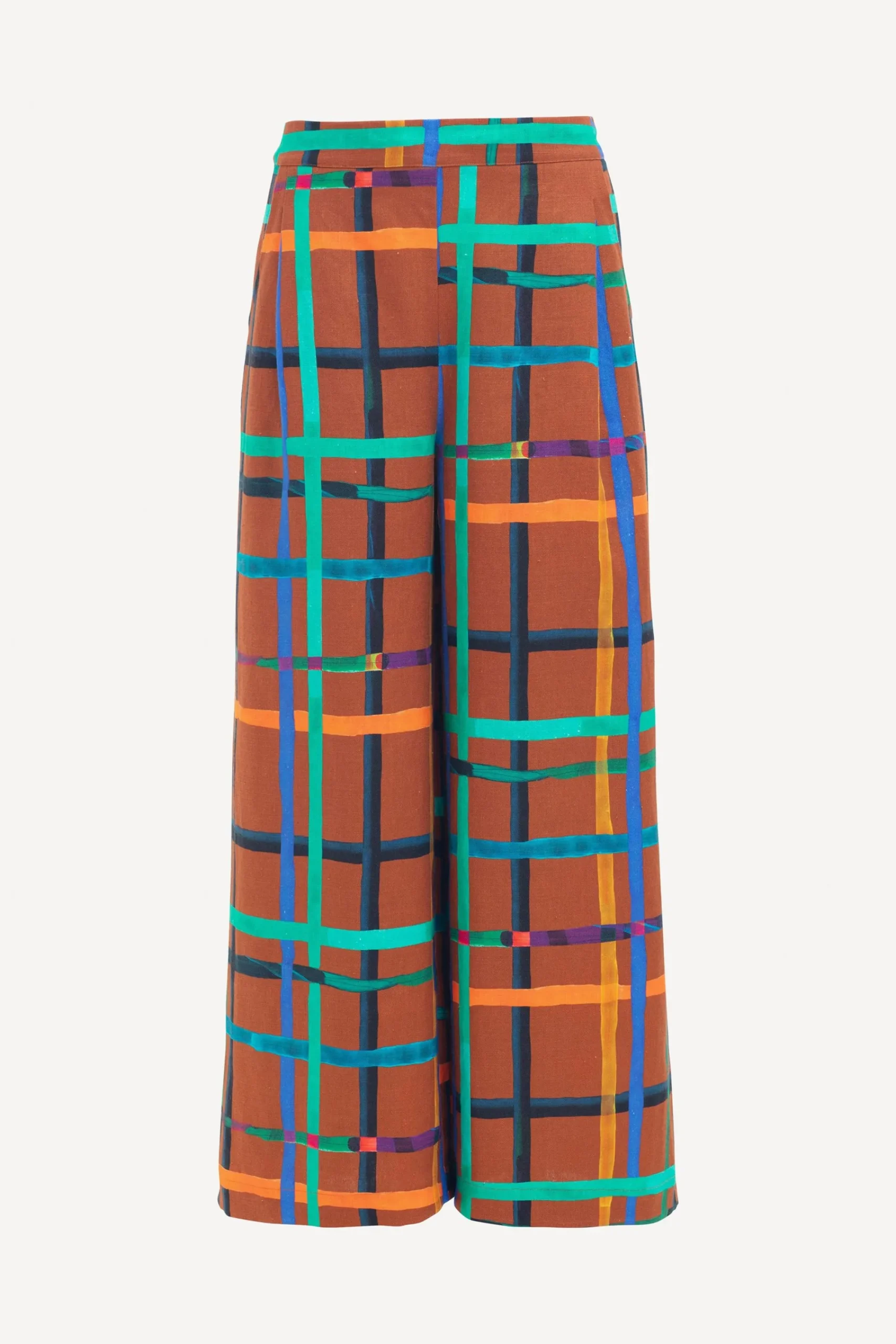 Ilona Linen Print Pant|ELK Outlet