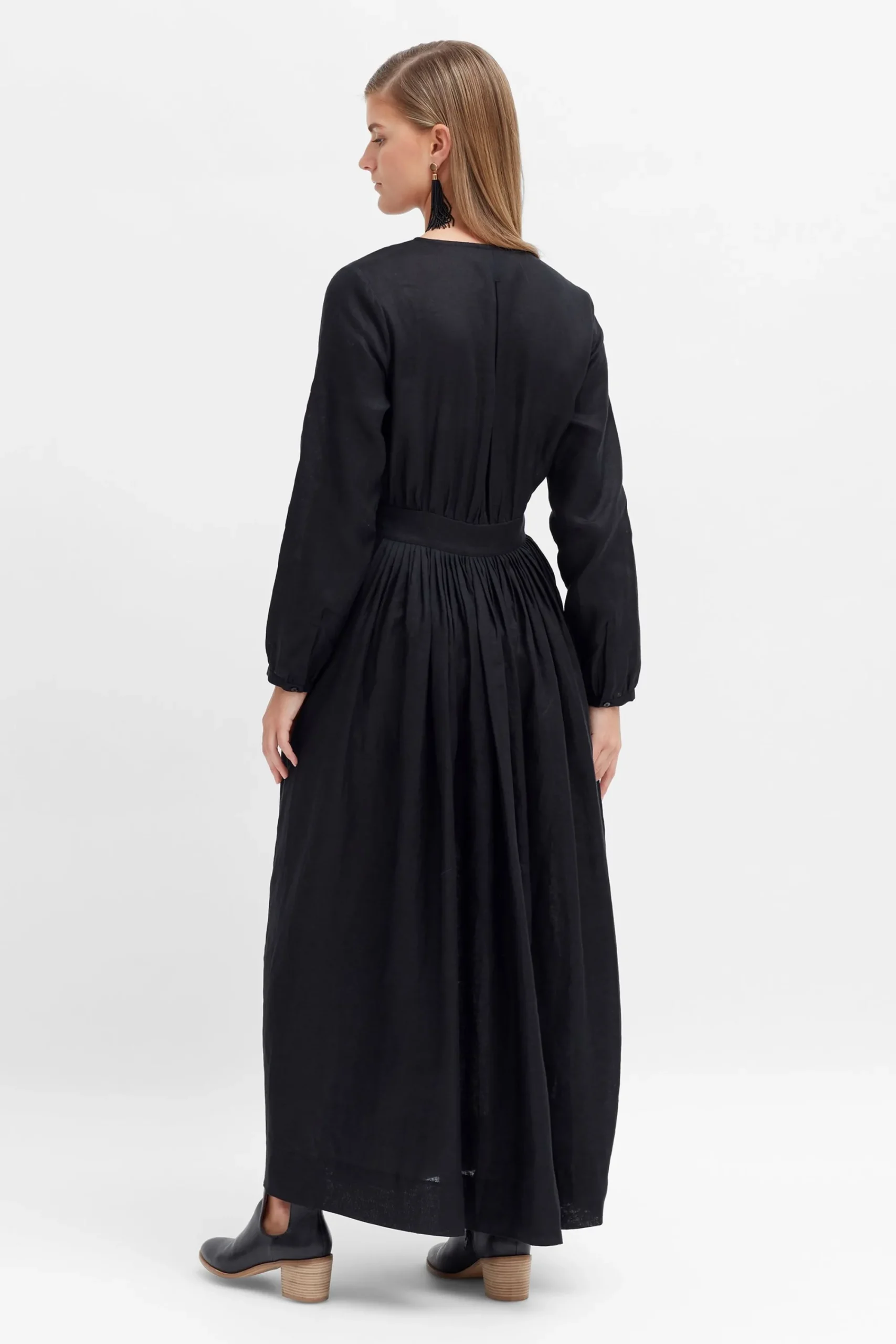Kers Linen Dress|ELK Clearance