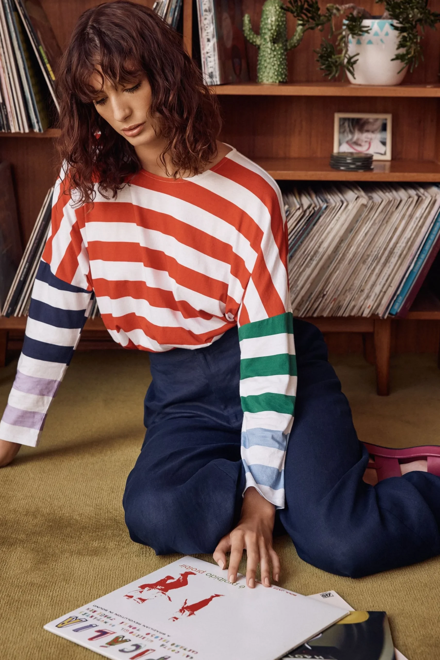 Linell Stripe Tee|ELK Outlet