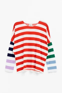 Linell Stripe Tee|ELK Outlet