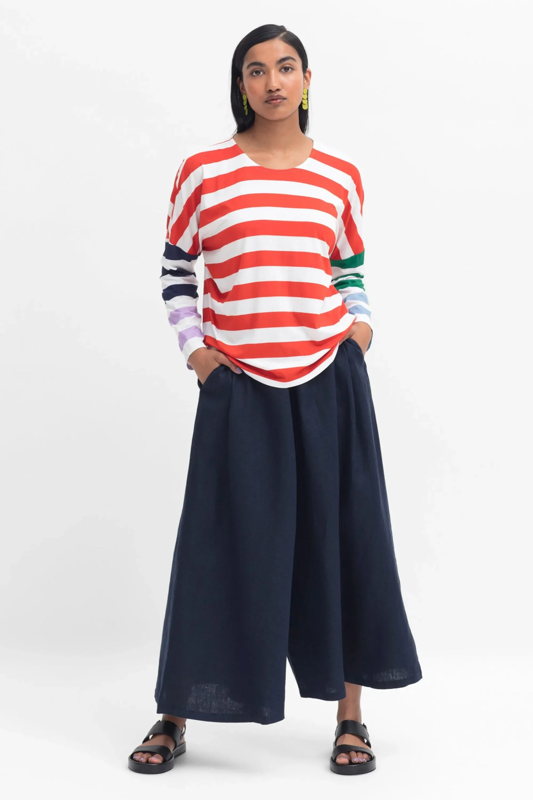 Linell Stripe Tee|ELK Outlet