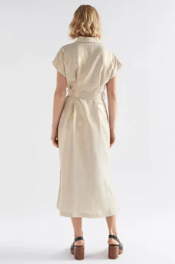 Metalen Shirt Dress|ELK Clearance