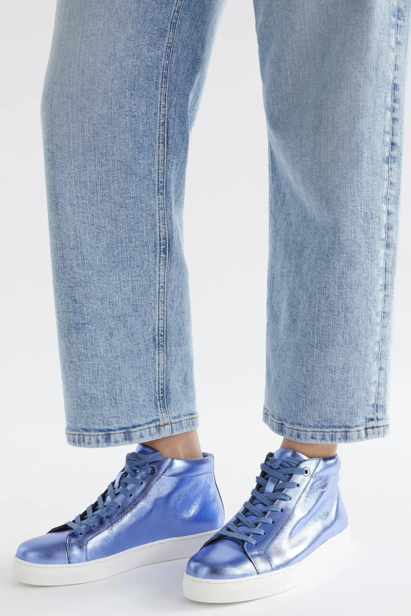 Metallic Kali High Top Sneaker|ELK Discount