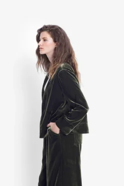 Metti Jardin Velvet Jacket|ELK Clearance