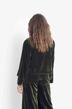 Metti Jardin Velvet Jacket|ELK Clearance