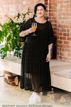 Ravnen Sheer Dress|ELK Outlet