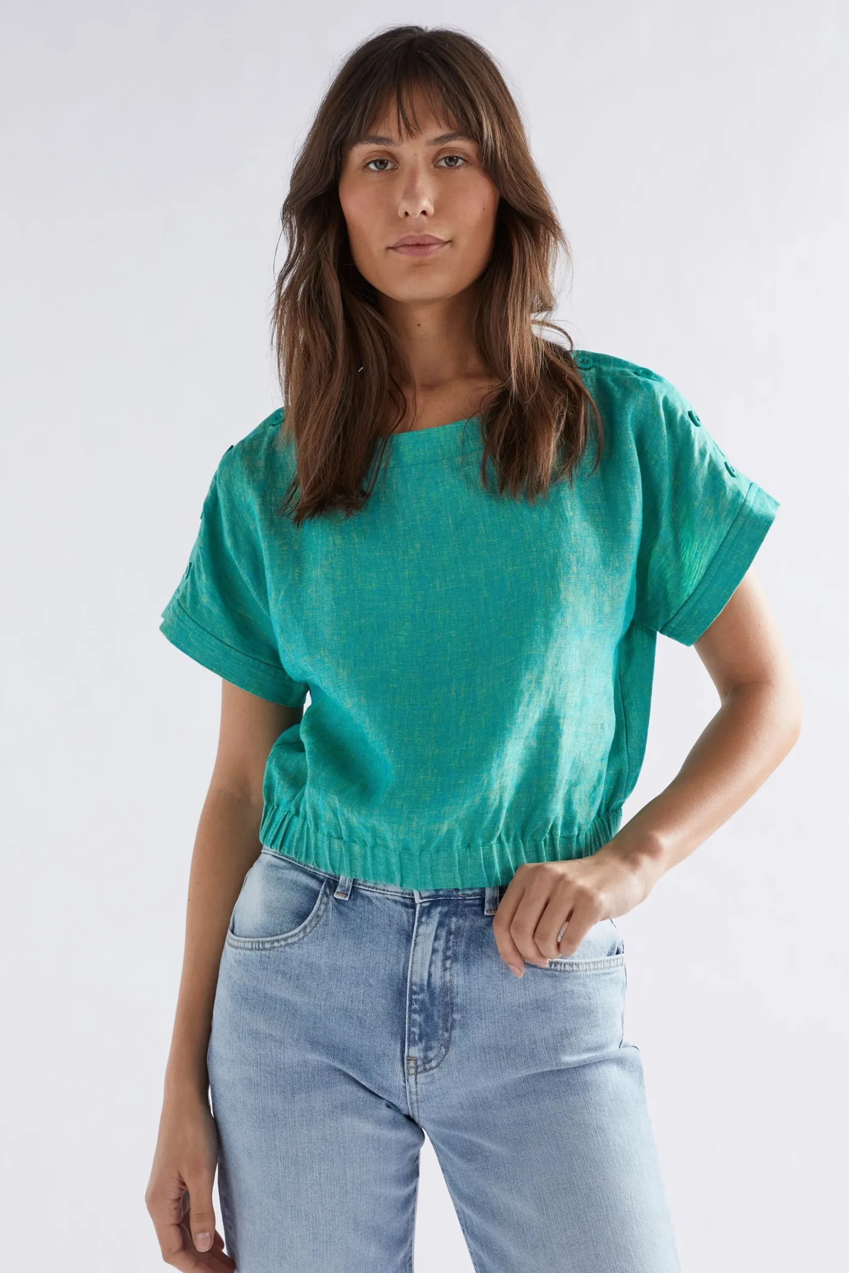 Sav Linen Top|ELK Online