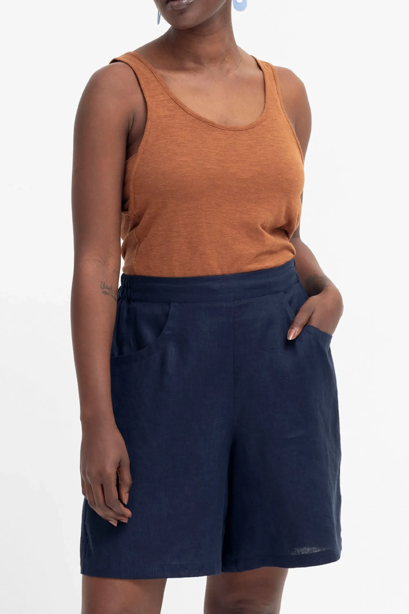 Strom Linen Short|ELK Outlet