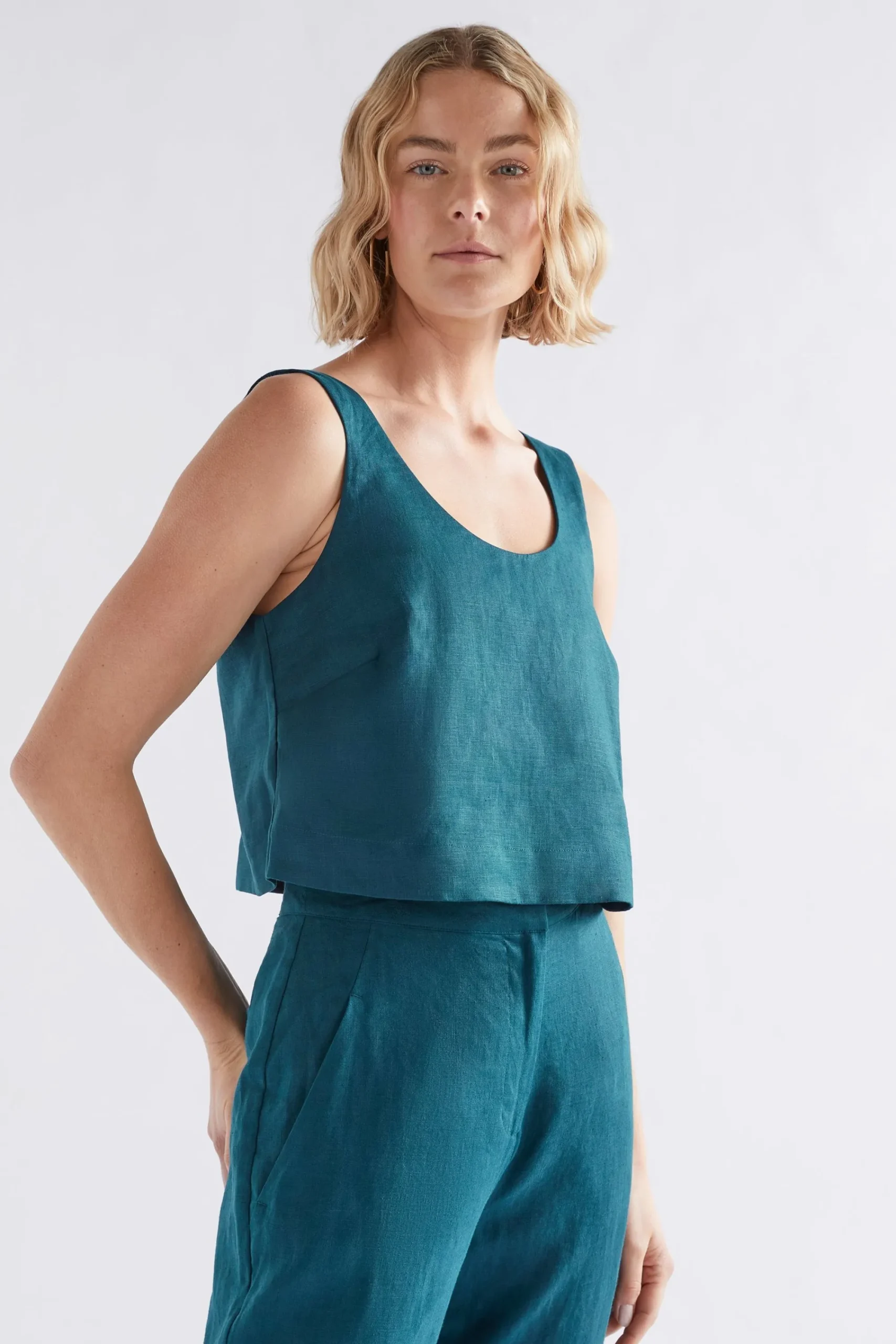 Strom Linen Tank|ELK Discount