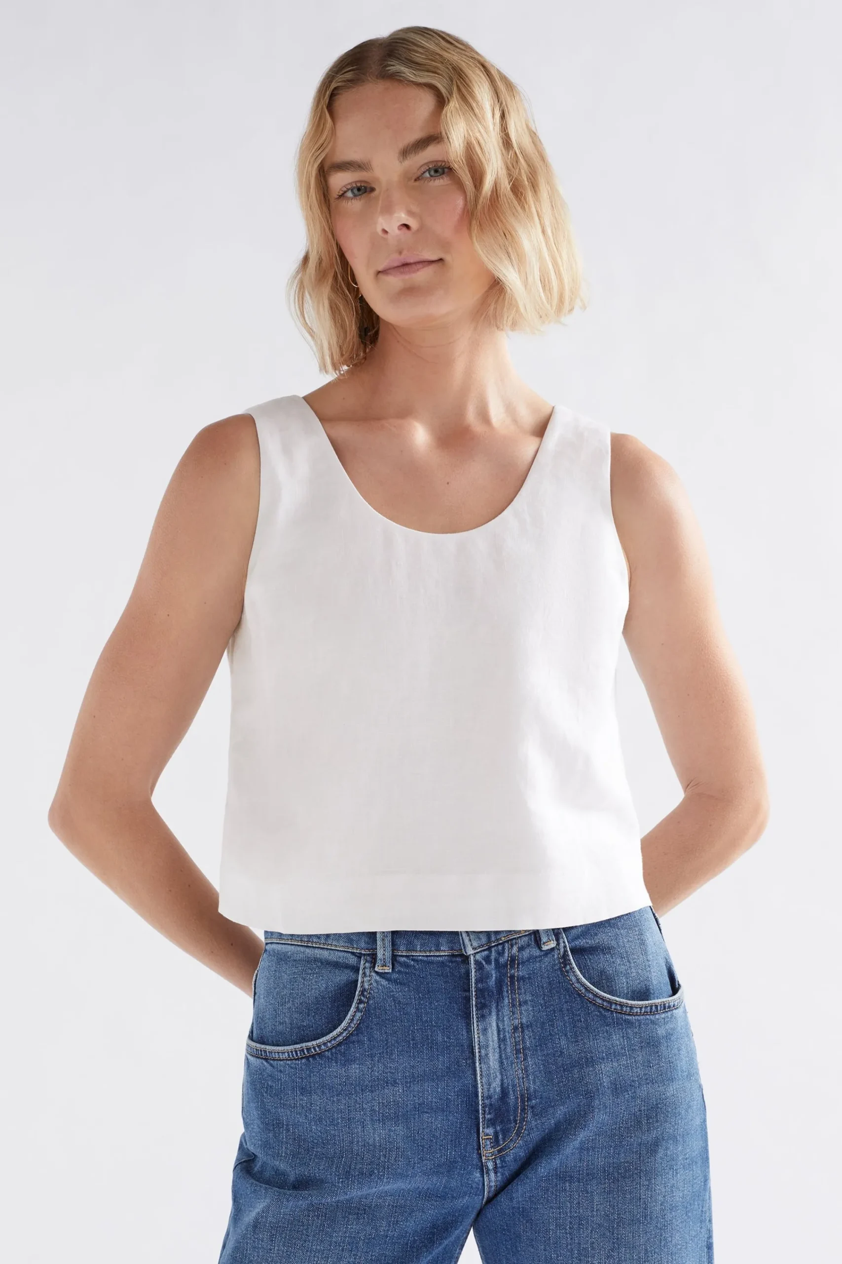Strom Linen Tank|ELK Discount