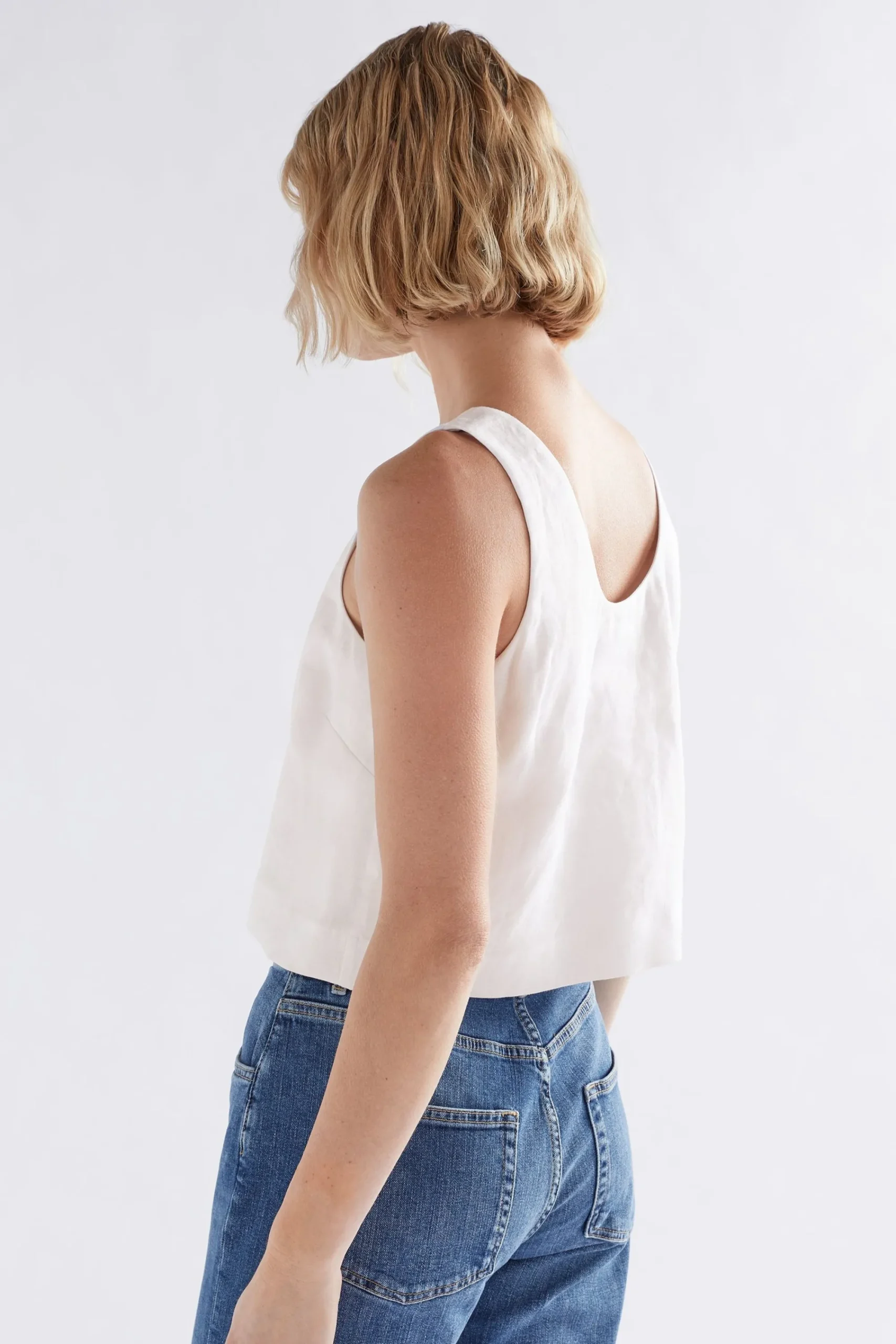 Strom Linen Tank|ELK Discount