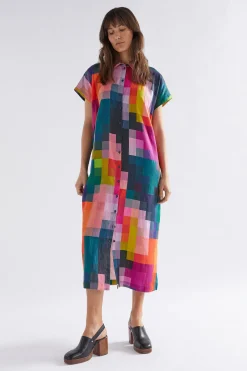 Tilko Linen Shirt Dress|ELK Online
