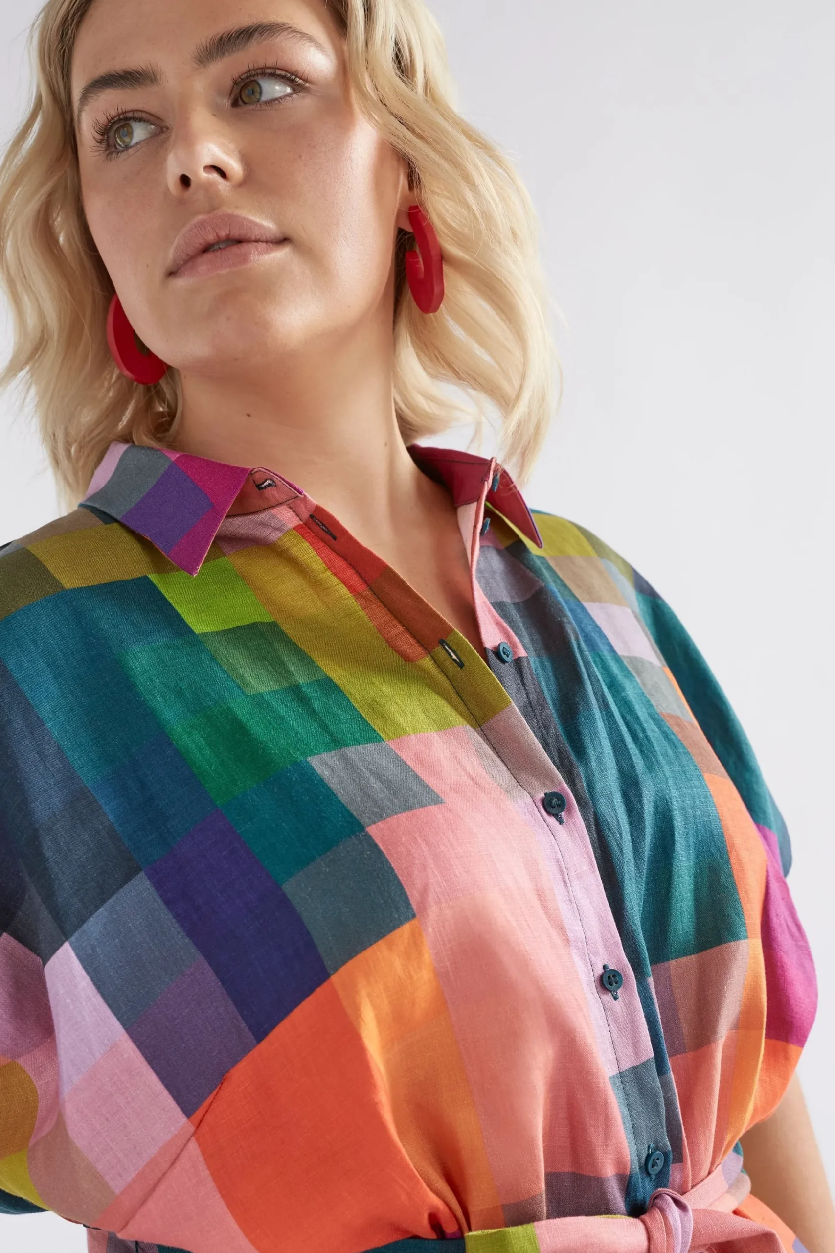Tilko Linen Shirt Dress|ELK Online
