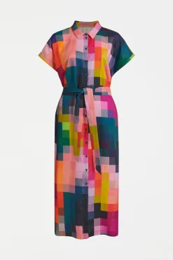 Tilko Linen Shirt Dress|ELK Online