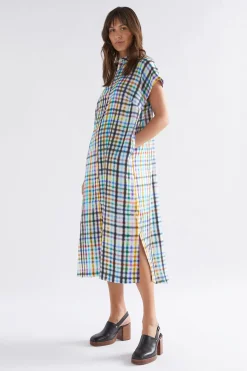 Tilko Linen Shirt Dress|ELK Online