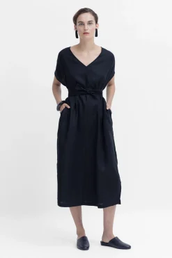 Tora Linen Long Dress|ELK