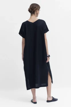 Tora Linen Long Dress|ELK