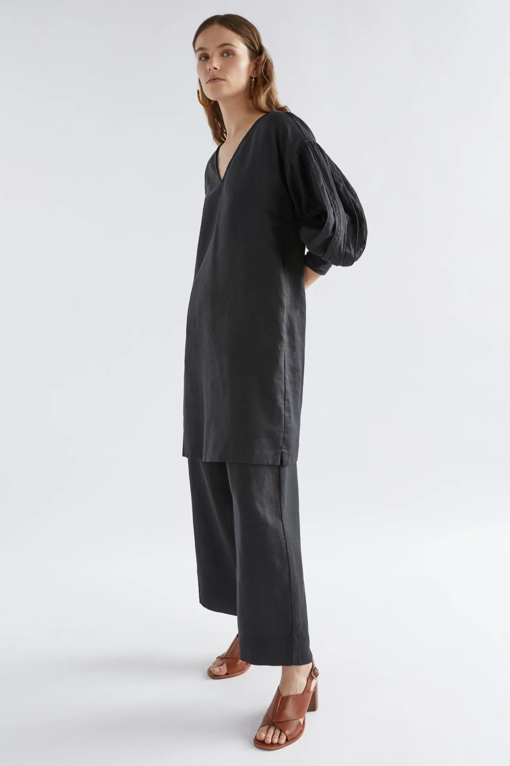 Vassa Linen Dress|ELK Sale