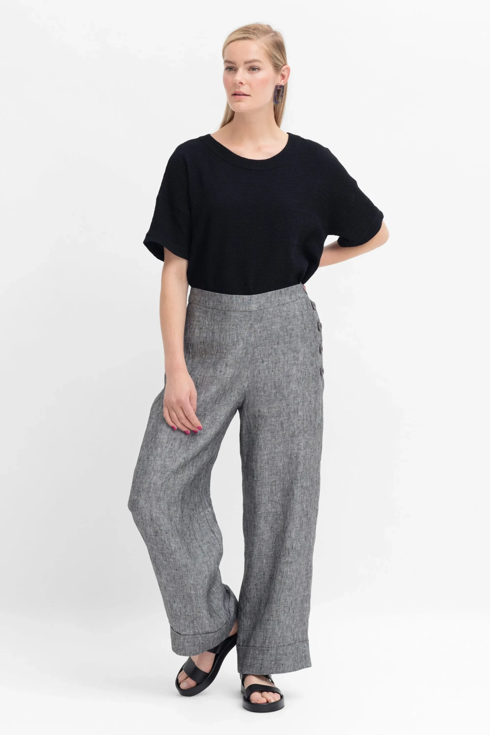 Vlek Linen Pant|ELK New