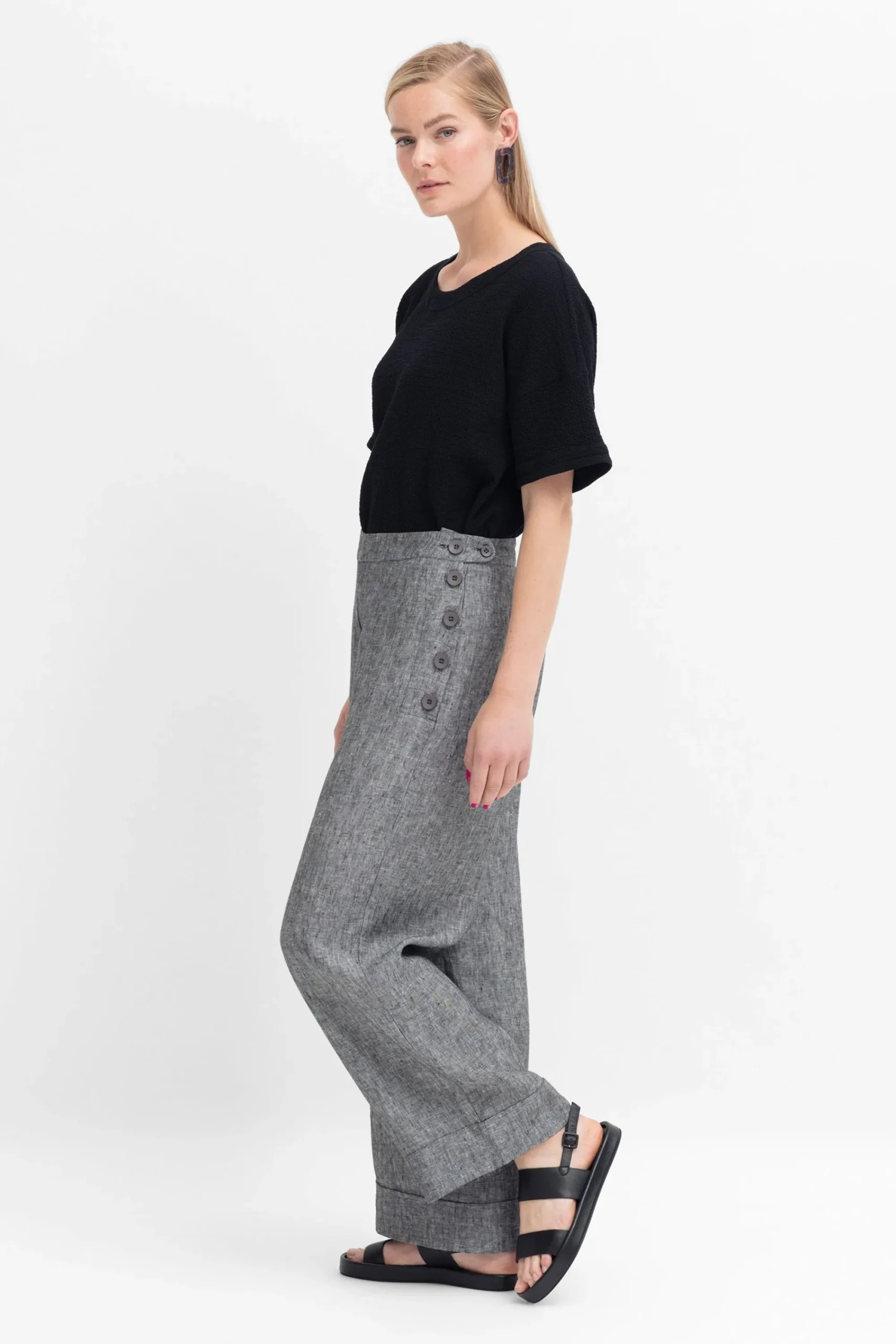 Vlek Linen Pant|ELK New